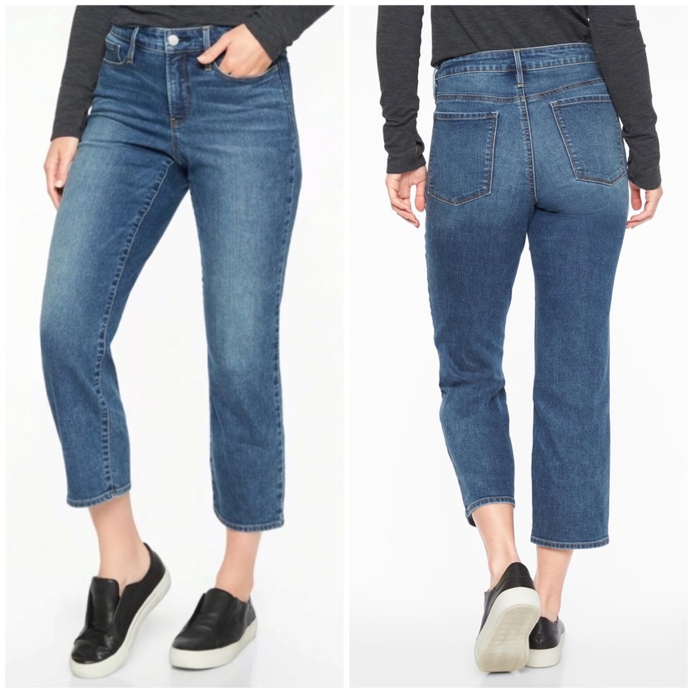 Athleta Sculptek Straight Jeans size 6P